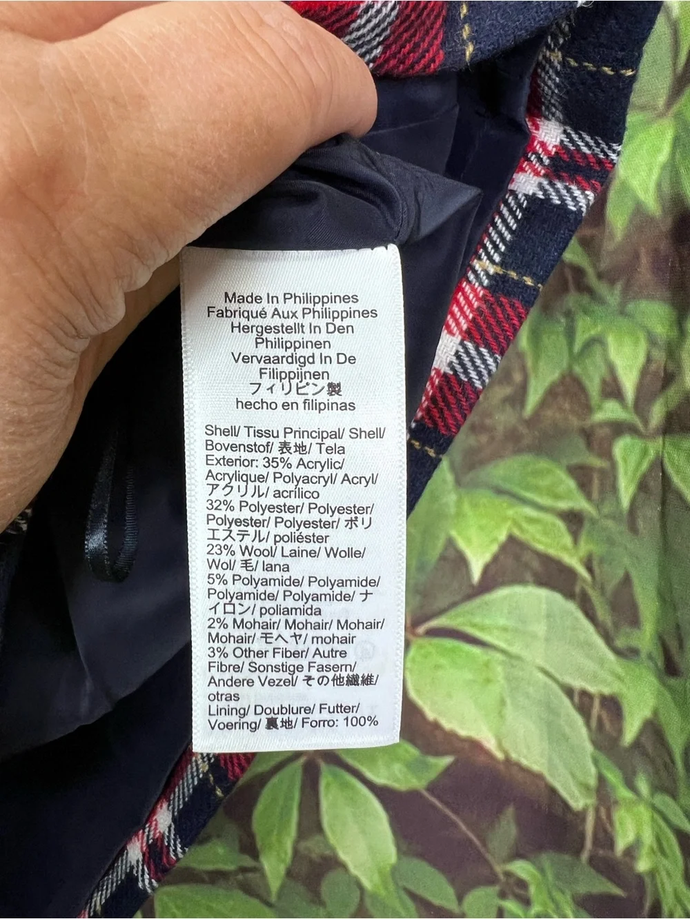 J. Crew crew plaid
